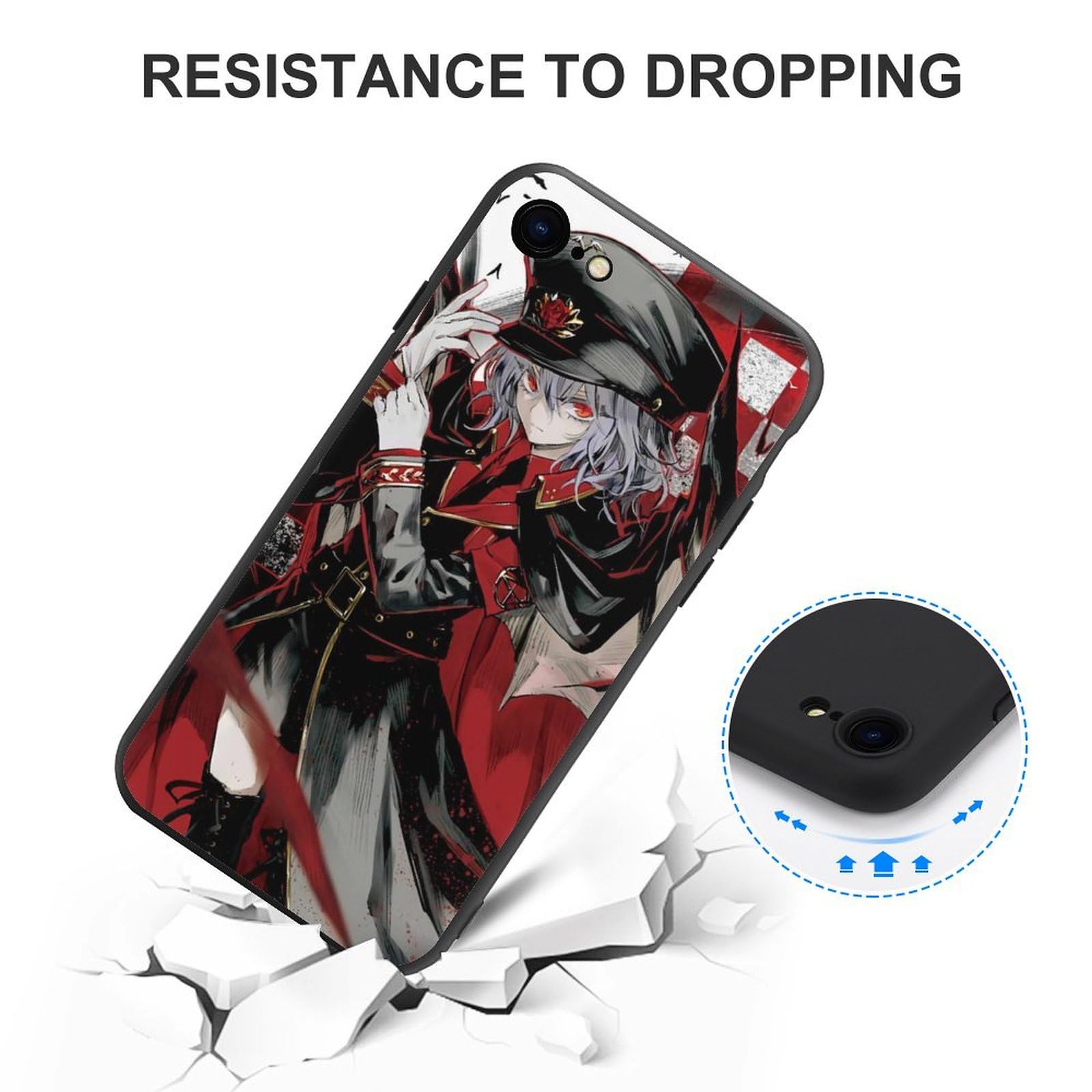 Amazon.co.jp: 東方シリーズ レミリア 軍服風 iPhone SE (第2世代/第3